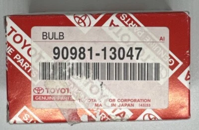 Bombilla antiniebla original OEM Toyota 90981-13047 Foto 1 de 4