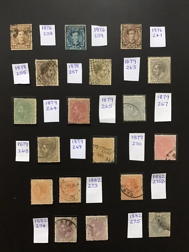 Spain 1876-1882 early definitives - Image 1 of 1
