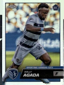 2023 Topps Chrome MLS #182 Willy Agada Refractor - Picture 1 of 2