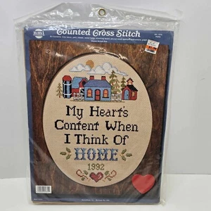 Vintage NeedleMagic Home Sampler gezählt Kreuzstich KIT 10" x 12"  - Bild 1 von 7