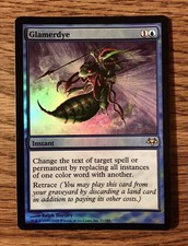 MTG x1 FOIL GLAMERDYE 1x NM-MINT Eventide (Free Shipping!!) Magic the Gathering