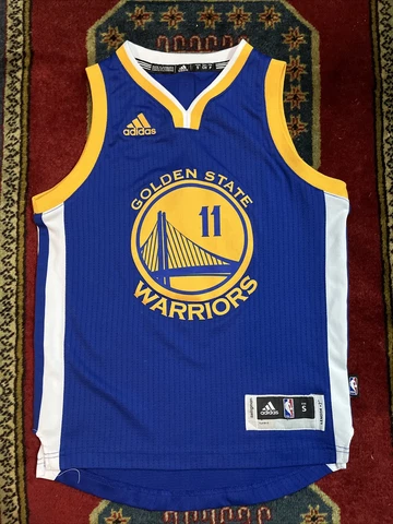 Klay Thompson Golden State Warriors Adidas Jersey #11 Size- Youth Small Cover