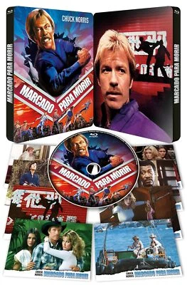 FORCED VENGEANCE *1982 / STEELBOOK / Chuck Norris* NEW Region A B C Blu-ray - Image 1 of 4