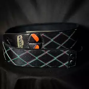 RightOn! Mojo VOX Vegan Guitar & Bass Strap - Brown / Black - Picture 1 of 8