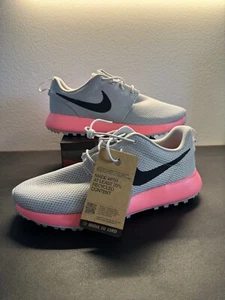 M Sz 9 Nike Roshe G Pink Gray Golf DV1202-016 - Picture 1 of 3