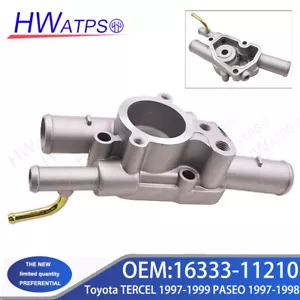 Carcasa termostato 16333-11210 16333-11160 para Toyota Tercel 1991-1994 - Imagen 1 de 7