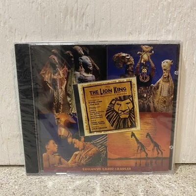 SEALED RARE PROMO The Lion King CD Broadway sampler ELTON JOHN Walt Disney 1997 - Image 1 of 2