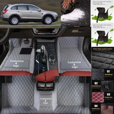 For Chevrolet Captiva Car Floor Mats Carpets Cargo Liners Custom All Weather - Image 1 of 4