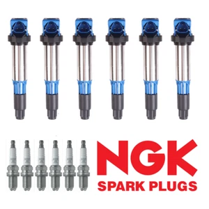 High Performance Ignition Coil & NGK Platinum Spark Plug for BMW 330Ci UF522 - Picture 1 of 5