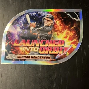 2024 Topps Cosmic Chrome - Launched Into Orbit #LIO-2 Gunnar Henderson - Picture 1 of 6