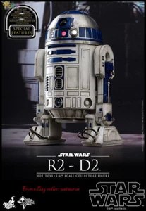 Perfect Hot Toys 1/6 Mms408 Star Wars: The Force Awakens R2-D2 In Stock New - Picture 1 of 6