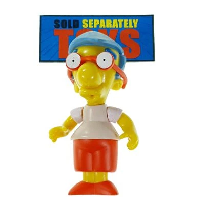 Figura de acción de repuesto original Playmates de Los Simpson MILHOUSE VAN HOUTEN Foto 1 de 4