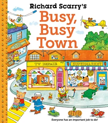 Richard Scarry's Busy Busy Town - Paperback NEW Scarry, Richard 01/12/2022 - Image 1 of 2