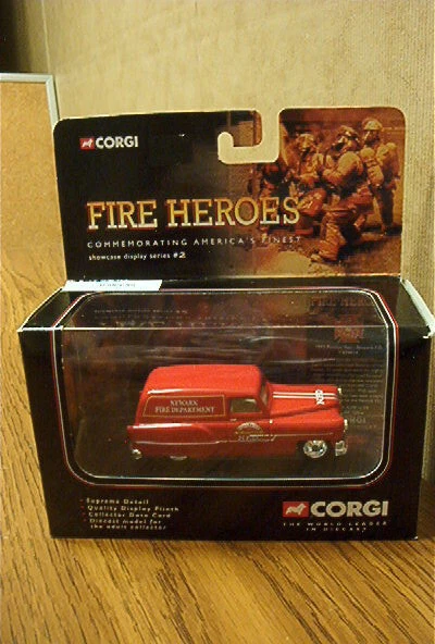 CORGI Fire Heroes Pontiac Van Fire Support Newark Fire Dept. CS90014 Die-Cast - Image 1 of 1