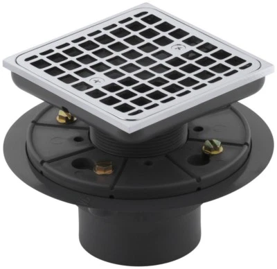 Dreno de chuveiro design quadrado azulejo - Cromo polido - Imagem 1 de 3