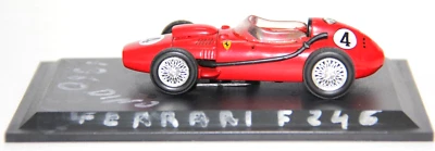 METRO USATO 1:43 AUTO DIE CAST FERRARI F246 DINO 1960 #4 ROSSO EDI 10 VARIE - Immagine 1 di 4