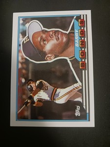 1989 Topps Big - #5 Barry Bonds