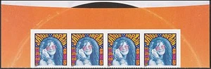 US 4916 Music Icons Janis Joplin F Header Strip 4 MNH 2014 - Bild 1 von 1
