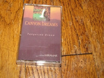 TANGERINE DREAM - CANYON DREAMS - MIRAMAR CASSETTE TAPE - Image 1 of 2