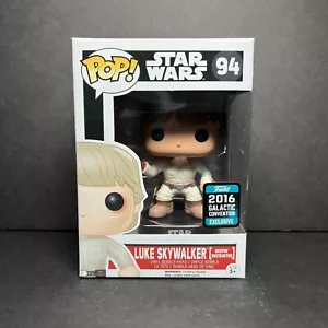 🔥Funko Pop Disney Star Wars 2016 Galactic LUKE SKYWALKER Bespin M W/protector - Picture 1 of 6