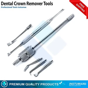 Zahnkronenentfernungsinstrumente medizinische chirurgische orale Werkzeuge mit Aufsätzen  - Bild 1 von 3