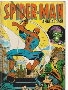 Spider-Man Annual 1975 - RARE OFFICIAL VINTAGE U.K. BOOK-FIRST PUNISHER - Picture 1 of 2