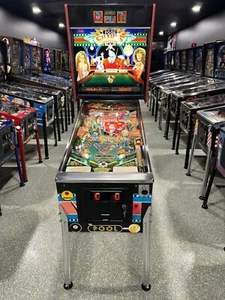 Pool Sharks Pinball Machine Bally 1990 Billiards Orange County Pinball Free Ship - Picture 1 of 5