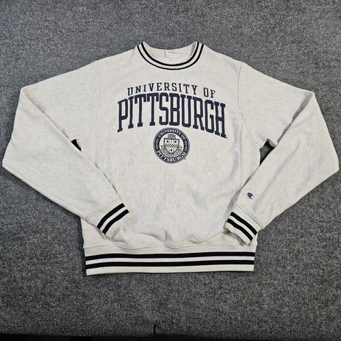 Vintage Champion Pitt Panthers Reverse Weave Sweatshirt Mens Small Crewneck Y2K Cover