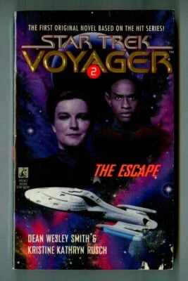 STAR TREK Voyager 2 "The Escape" by Smith & Rusch! Vintage 1995 Paperback! — 第 1/2 张图片