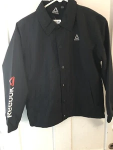 Kid's Reebok Lightly Lined Jacket Size Medium (10-12) Black NWT - Picture 1 of 3