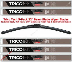 5-Pack 22" Beam Blade Wiper Blades Trico 19-220 x 5 (19-220WD5 Bulk Master Pack) - Bild 1 von 3
