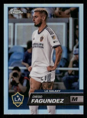 2023 Topps Chrome MLS Refractors #189 Diego Fagundez - Image 1 of 2