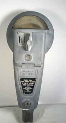 Medidor de estacionamiento Duncan 5/10 centavos límite de 2 horas sin llave ni taza FUNCIONA Foto 1 de 4