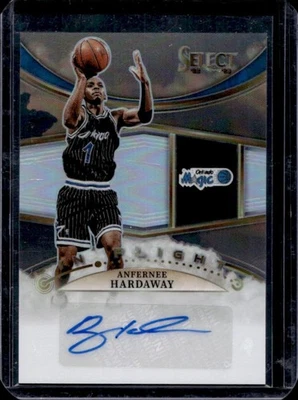 2022-23 Select Anfernee Hardaway In Flight Signatures Silver Auto #14/149 Magic Foto 1 de 2