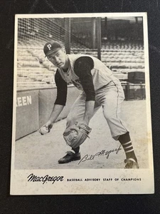 1960 MACGREGOR ADVISORY STAFF BILL MAZEROSKI PITTSBURGH PIRATES    HALL OF FAMER - Picture 1 of 6