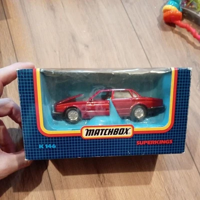 Matchbox Superkings K-146 Jaguar XJ6, metallic red, excellent condition Boxed - Image 1 of 4