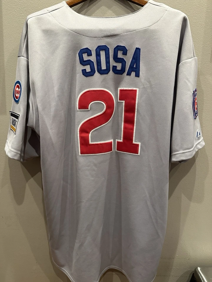 Camiseta MLB 2 XL Nueva Chicago Cubs Sammy Sosa Foto 1 de 4