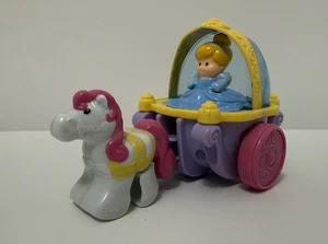 Fisher Price Little People Cinderella Disney Princess Coach Klip Klop Carriage - Picture 1 of 7