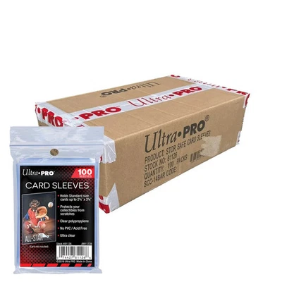 Estuche Sellado 100 Paquetes - Ultra PRO 2.5" x 3.5" Suave Tarjetas Coleccionables Centavo Fundas Foto 1 de 4