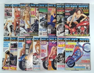 Heavy Duty Magazine x16 Bundle 90's/00's Custom Harley Davidson Early Editions - Picture 1 of 17