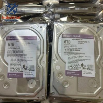WD62PURX-78 1PC NEW Western Digital 6TB 5400RPM 64MB SATA 6Gb/s 3.5'' Hard Drive - Image 1 of 3