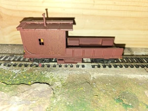 HO Work Caboose, Scratch Built - Picture 1 of 6