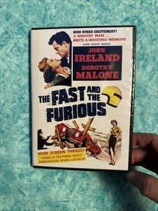 The Fast and the Furious (DVD, 1954, B&W) John Ireland, Dorothy Malone ~ New - Picture 1 of 3