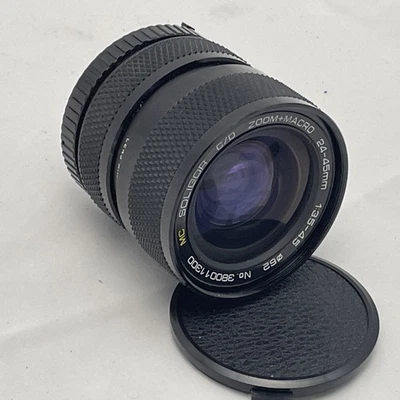 Soligor C/D Zoom + Macro Lens 24-45mm f/3.5-4.5 with Minolta MD Mount - Image 1 of 4