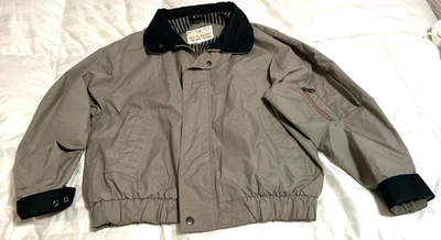 Chaqueta cortavientos Dunlop para hombre XL tostada talla XL cremallera completa vintage Foto 1 de 4