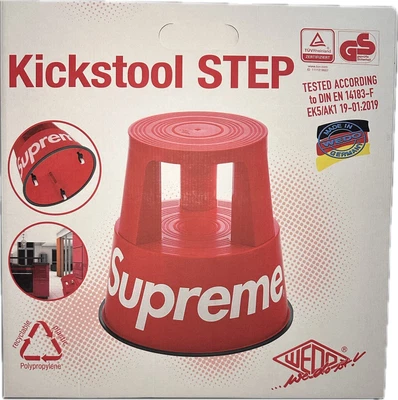 Supreme Wedo Step Stool Red FW20 - Image 1 of 4