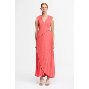 ACLER Fairfield ärmelloses Maxikleid in Rosenholz Rosa Cocktail Abend Event 8 - Bild 1 von 5