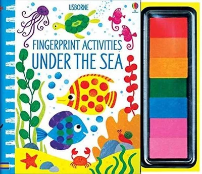 Fingerprint Activities Under the - Spiral-bound, by Fiona Watt - Acceptable n - Image 1 of 2