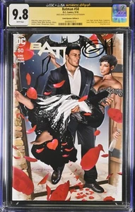 Batman #50 CGC 9.8 SS JSA ComicXposure A Greg Horn Cover Signed Virgin Variant - Bild 1 von 2