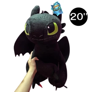 Toothless Plush Doll Stuffed Animal 20" How to Train Your Dragon 3 DreamWorks - Picture 1 of 13